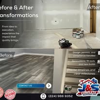 Before and after transformation