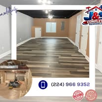 Finished basement with premium finishes